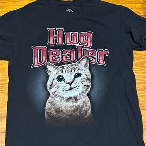 Charming Black Cat Tee - Hug Dealer Design
